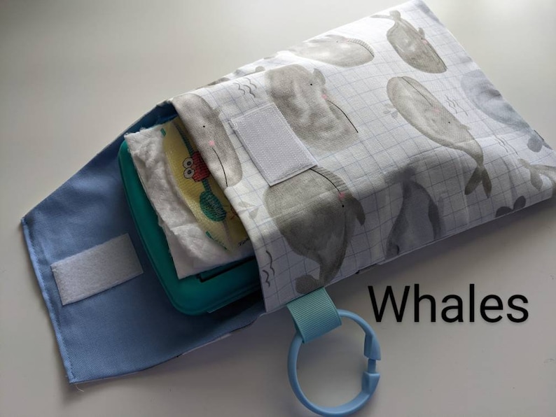 Diaper and Wipes Pouch Link Loop Diaper Bag Stroller Etsy