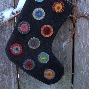 Wool Mini Christmas Tree Stocking Pattern - Etsy