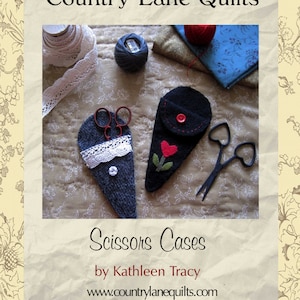 Wool Scissors Case. Scissors Keep Pattern