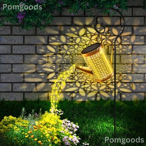 Solar Watering Can Light For Garden, Water can lights, Lawn decorative solar lights, Lights for patio pathway, Beautiful outdoor lighting