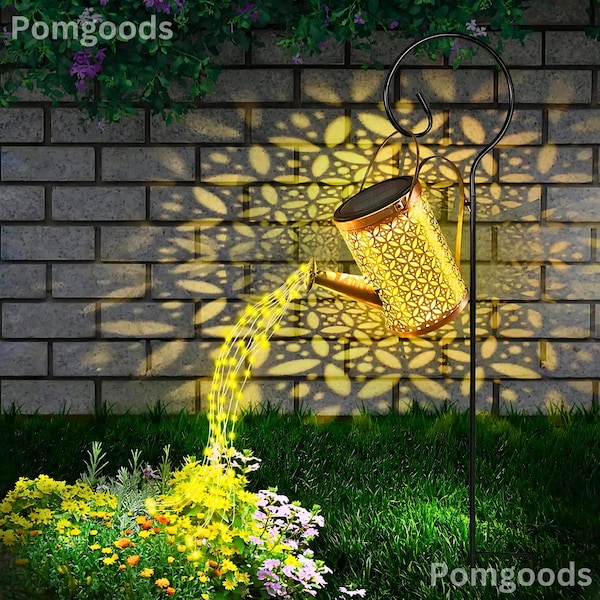 Solar-Gießkannenlicht für den Garten, Wasserkannenlichter, dekorative Rasen-Solarlichter, Lichter für Terrassenwege, schöne Außenbeleuchtung