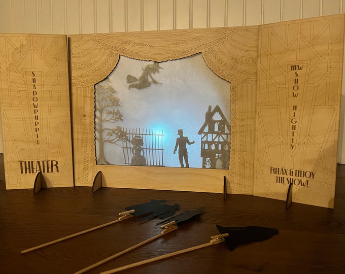 Shadow Puppet Theater: Storytelling Family Game with Puppets