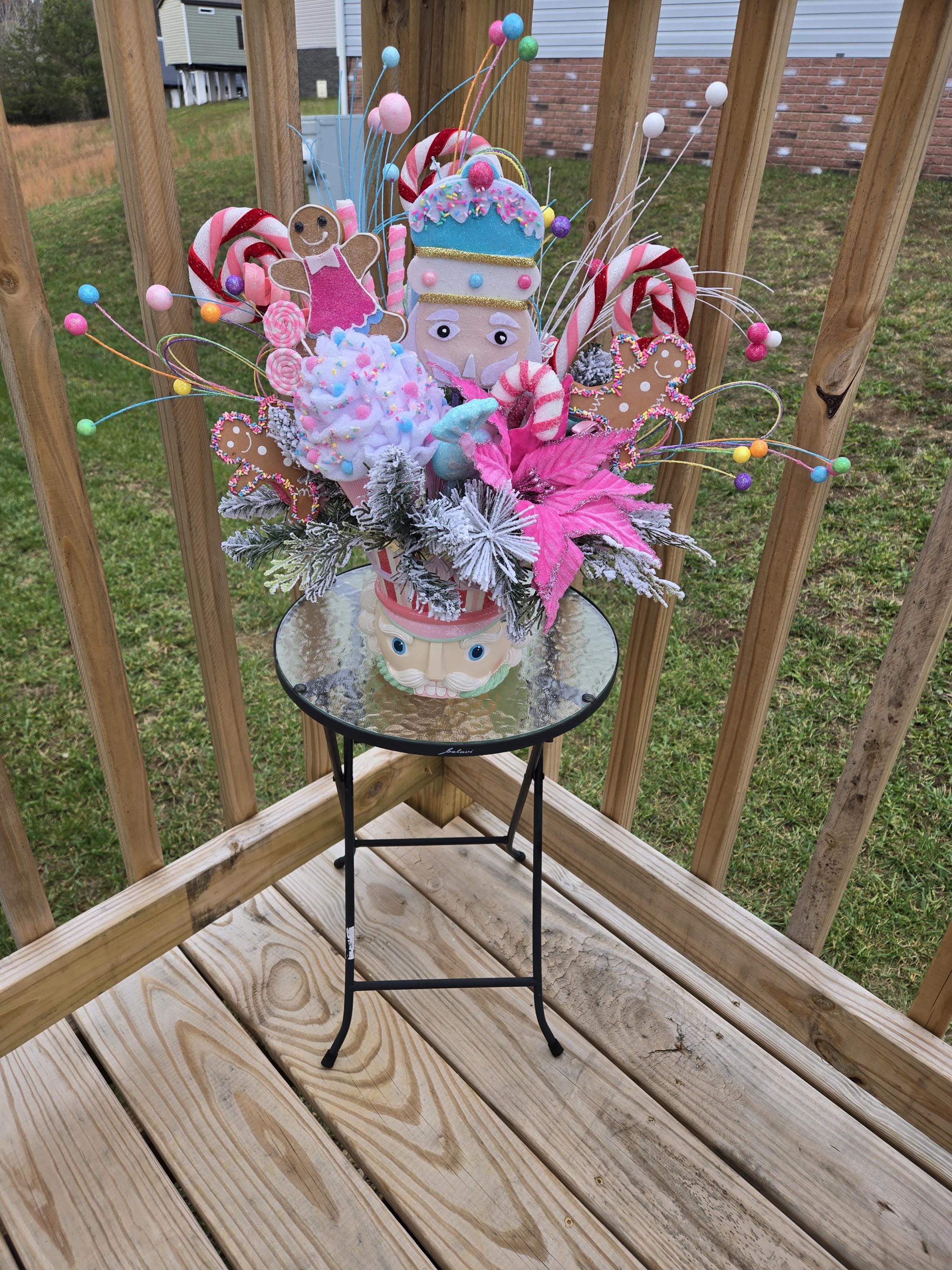 Whimsical Nutcracker Christmas Centerpiece 