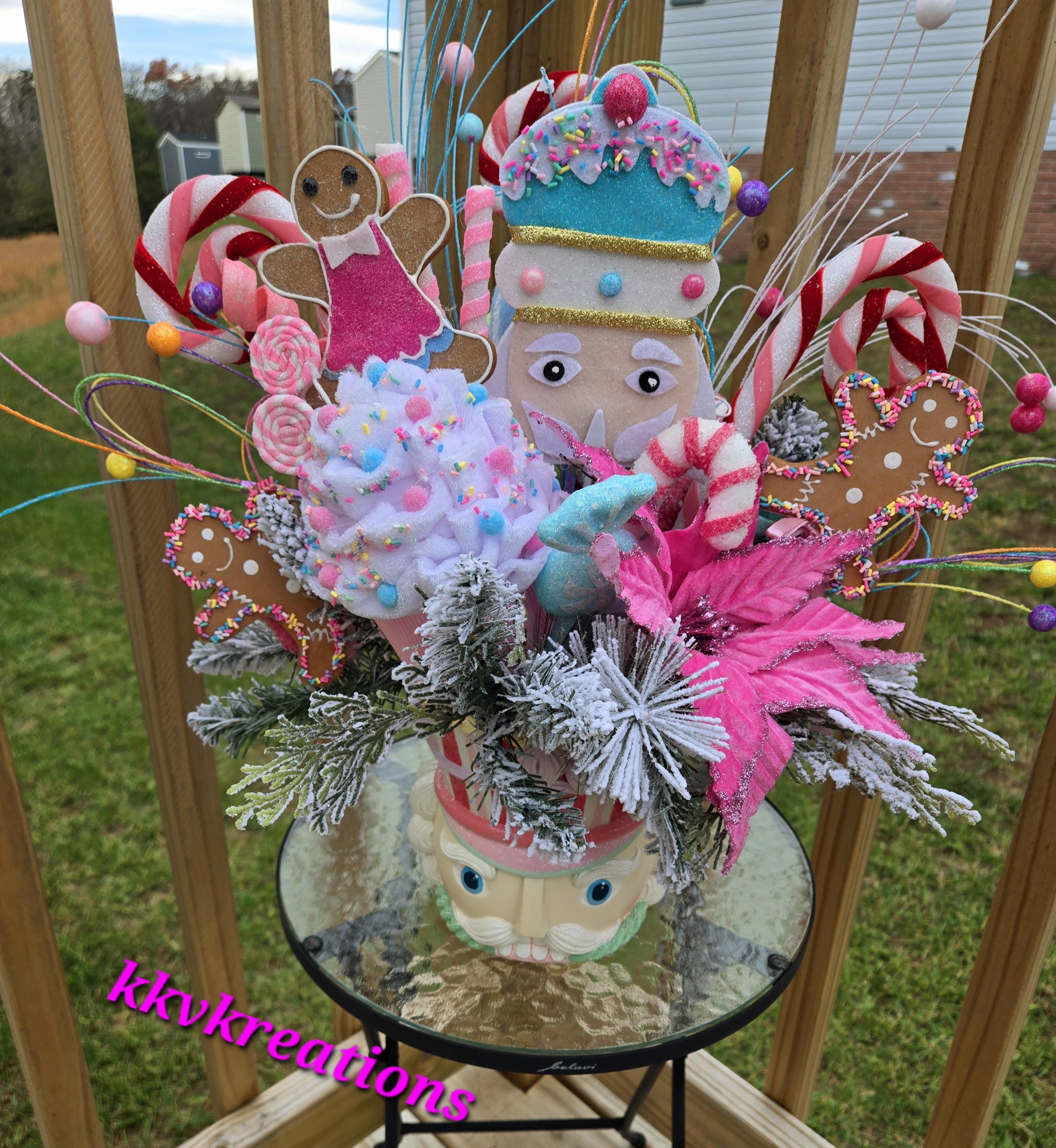 Whimsical Nutcracker Christmas Centerpiece 