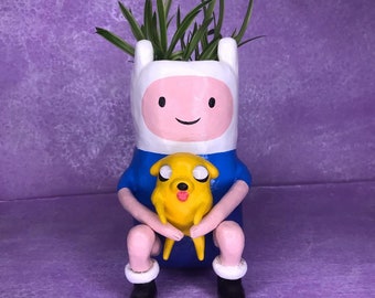 Adventure time plant pot