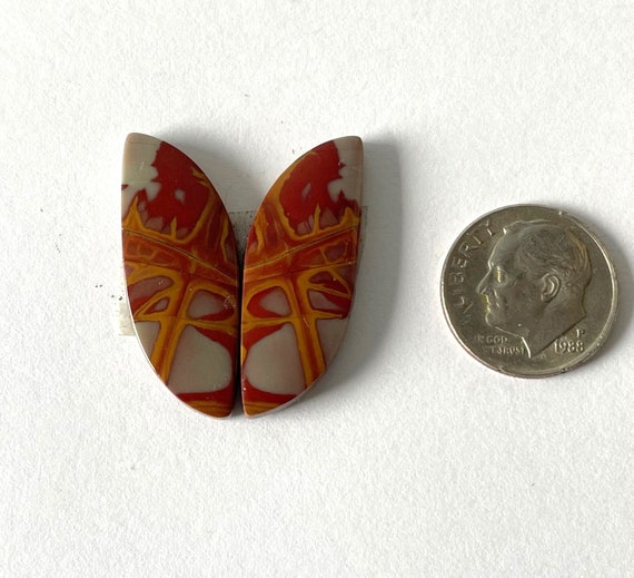 Noreena Jasper Cabochon Pair