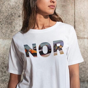 Comfort Color Lando Norris Tshirt Formula One Tee Lando Norris Gift F1 Gift Racing Inspired Shirt Aesthetic Racing Clothing