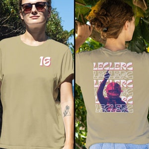 Charles Leclerc t shirt, F1 Charles Leclerc, F1 Shirt, Ferrari t-shirt, Leclerc Merch, Formula 1 Merch, Gift for F1 Fans, Ferrari F1, F1