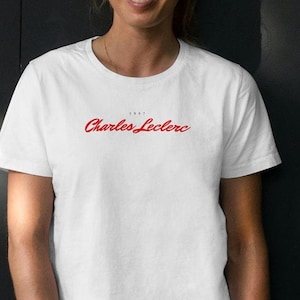 Comfort Color Charles Leclerc Tshirt Formula One Tee Charles Leclerc Gift F1 Gift Racing Inspired Shirt Aesthetic Racing Clothing