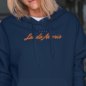 Mclaren F1 Lando Norris Sweatshirt Formula One Tee Lando Norris Gift F1 Gift Racing Inspired Hoodie Aesthetic Racing Clothing