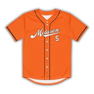 Pato OWard Arrow McLaren Indycar Baseball Jersey, Indycar Merch, Indycar Outfit, McLaren TShirt, Indycar TShirt, Indycar Gift, Indy500 Shirt