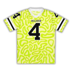 Lando Norris Unisex Mclaren F1 Football Jersey, Mclaren Sweatshirt, F1 Shirt, F1 Gift, F1 Clothing, Track Day Shirt, F1 tshirt, F1 Hoodie
