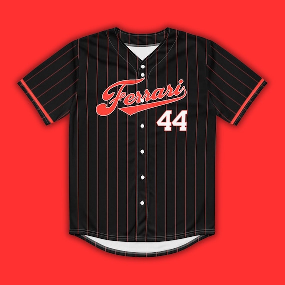 Buy Lewis Hamilton Ferrari F1 Baseball Jersey: Motorsport Fan