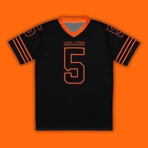 Pato OWard Arrow McLaren Indycar Football Jersey, Indycar Merch, Indycar Outfit, McLaren TShirt, Indycar TShirt, Indycar Gift, Indy500 Shirt