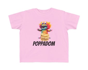 T-shirt Poppadom en jersey fin pour tout-petit
