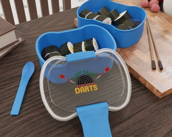 keep calm and play darts Two-tier Bento Box