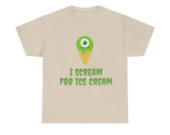 I scream for ice cream T shirt