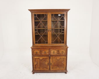 1800's Knockdown Glass Cabinet/ Bookcase/ Antique Display - Etsy