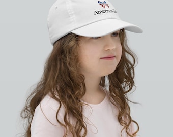 Patriottische baseballpet voor kinderen: American Girl Fourth of July-strikje