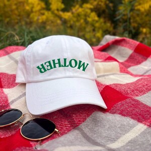 Mother Upside Down Dad Hat | Mom's Classic Dad Cap in Multiple Colors | Gift for Mother | Simple Hat for Mom | Aesthetic Gift Idea for Mom