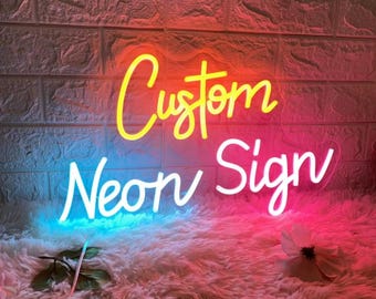 Custom Neon Sign | Custom sign  | Neon sign | Personalized sign | LED Sign | Neon Sign Light | Neon Sign Art | Neon Light | Wall Decor