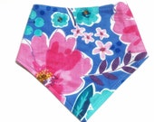 Dog Bandana, Dog Scarf, Floral Bandana, Snap Dog bandana, dog gift, dog bandana, pet accessories, pet lover gift, rifle paper co