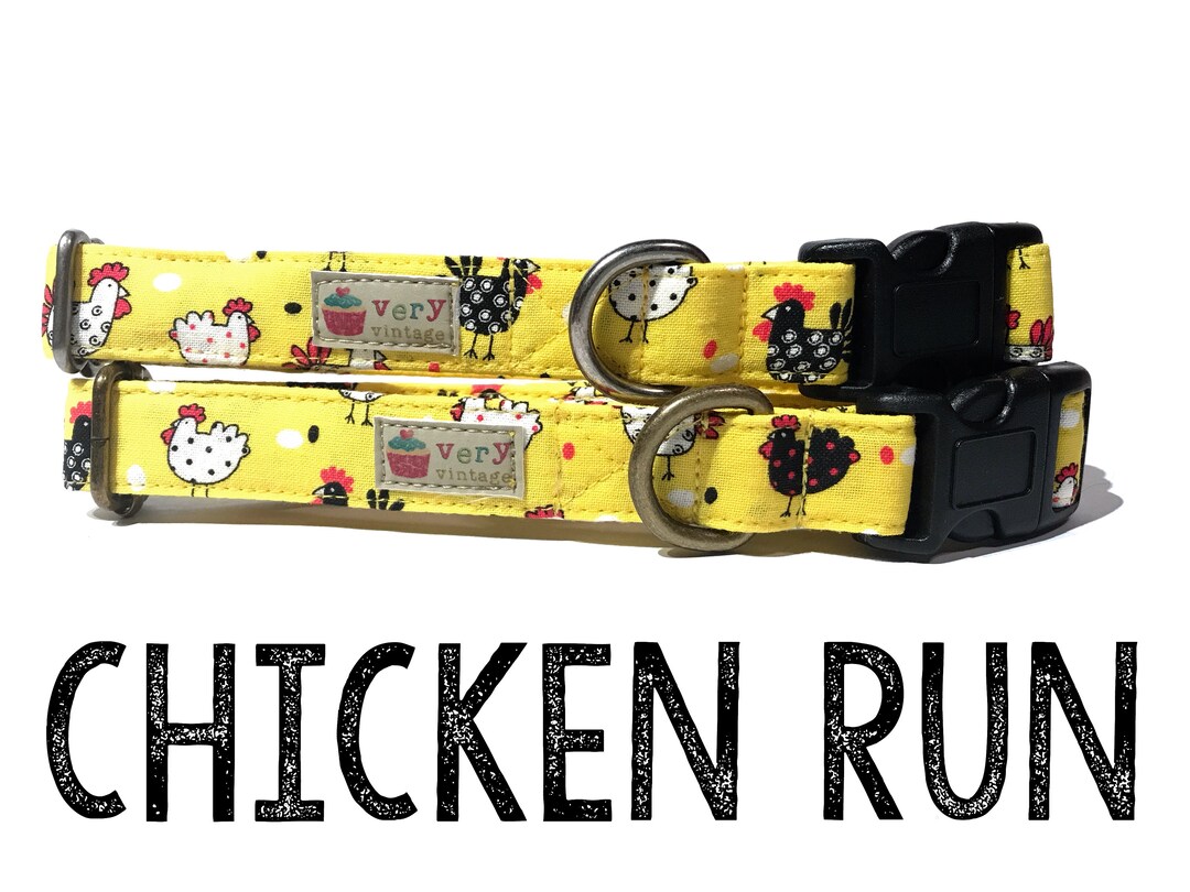 Collar Chicken Print Collars Rooster Collars Farm Dog Collar Farm Cat