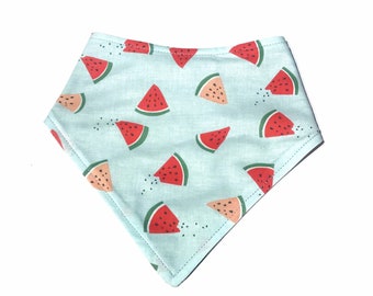 Bandana - Watermelon Bandana | Melon Lover Gift | Dog Bandana | Cat Bandana | Dog Scarf | Cat Scarf | Pet Gift | Pet Accessories