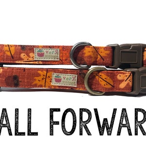 Collar - Autumn Collar | Fall Collar | Cat Collar | Dog Collar | Gift for Dog | Gift for Cat | Pet Collars | Pet Supplies - Organic Cotton