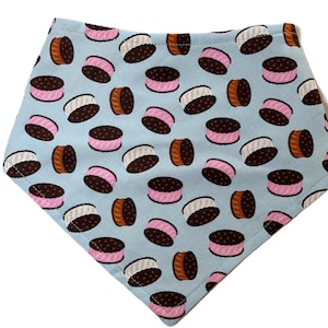 Bandana - Ice Cream Sandwich Bandana | Dog Bandana | Cat Bandana | Summer | Dog Bandana | Cat Bandana | Pet Supplies - Eco Friendly Cotton