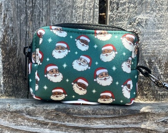 Christmas Poop Bag Dispenser | Santa Dog Poop Bag Holder | Dog Walking Accessories | Dog Waste Bag Holder | Pet Lovers Gift | New Puppy Gift