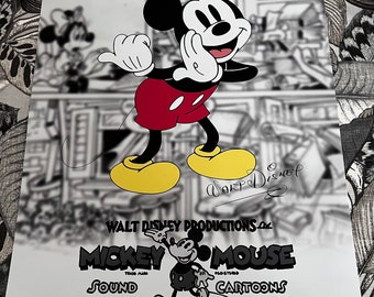 Poster 70 X 50 Cm HD - “mickey Mouse” Disney Collection 2021 - Etsy