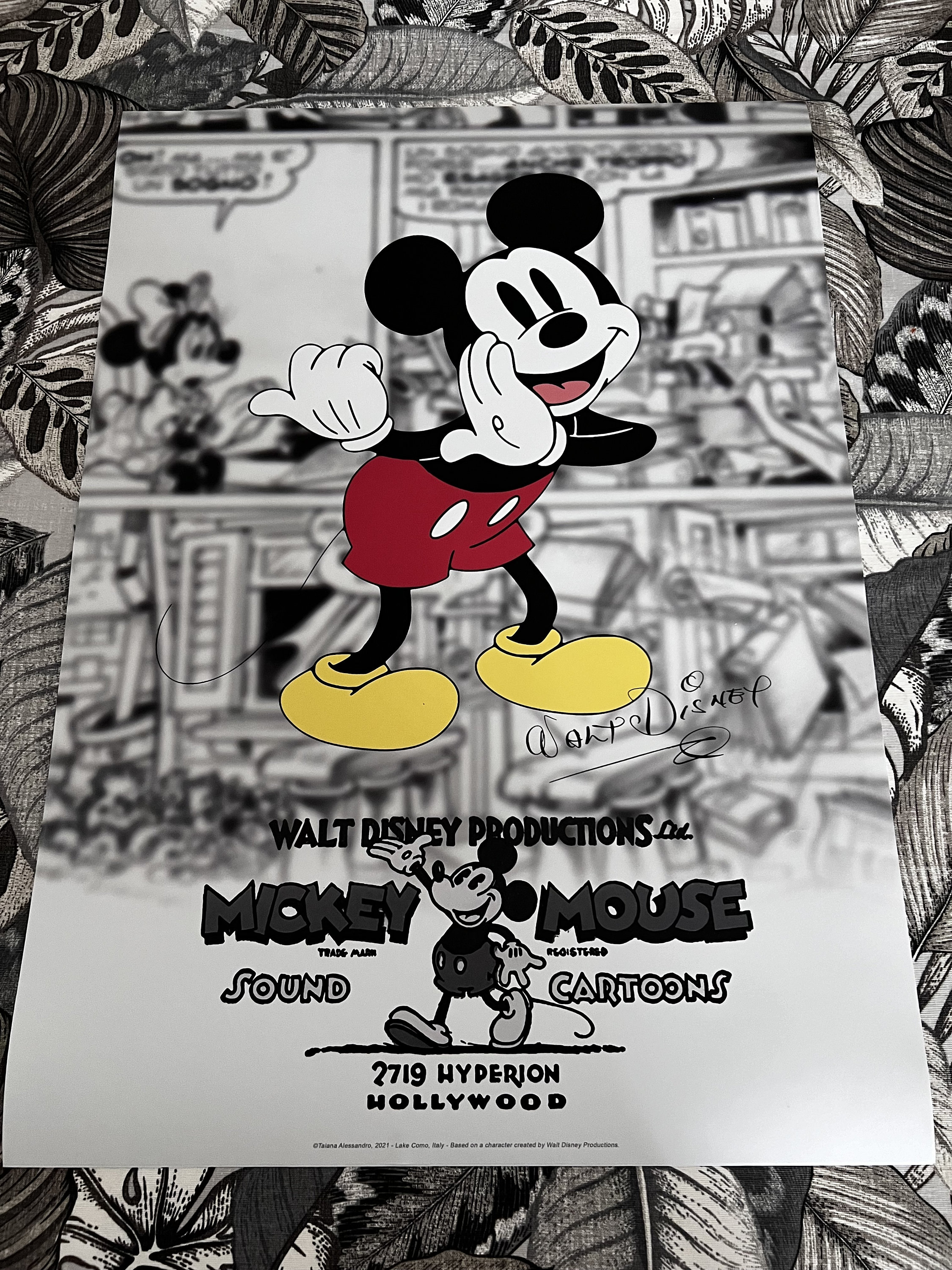 Poster 70 X 50 Cm HD - “mickey Mouse” Disney Collection 2021 - Etsy