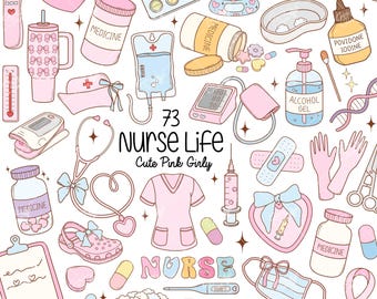 Pink nurse life clipart PNG SVG | Medical clipart, Groovy mental health PNG, Positive vibe, Nurse stuffs Nurse life Sublimation graphic