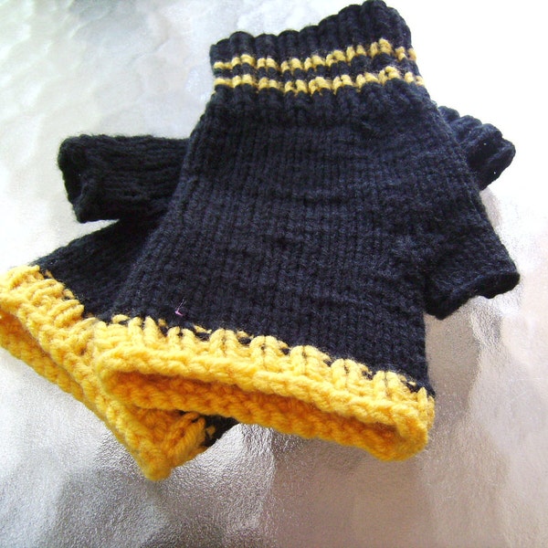 Pittsburgh Tough Mens Fingerless Gloves