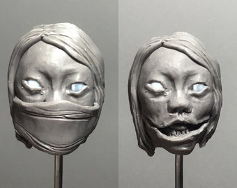 100 Heads Project - #73 Kuchisake-Onna