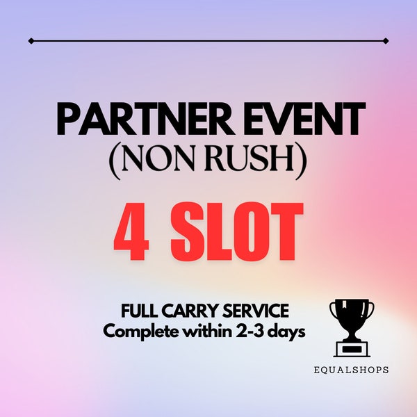 NON RUSH 4 SLOT Partner Event MoGo!