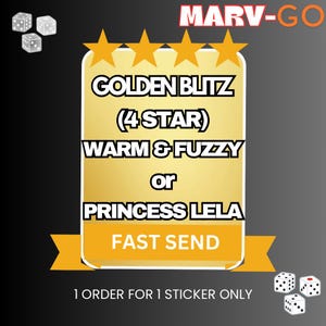 Mono Go 4-sterren GOLDEN BLITZ Fast Send