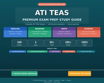 ATI TEAS Nursing Entrance Exam Prep | Science, Math & Reading Review