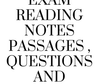 TEAS 7 Appunti di studio per la lettura dell'esame