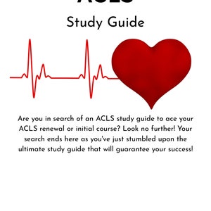ACLS Study guide