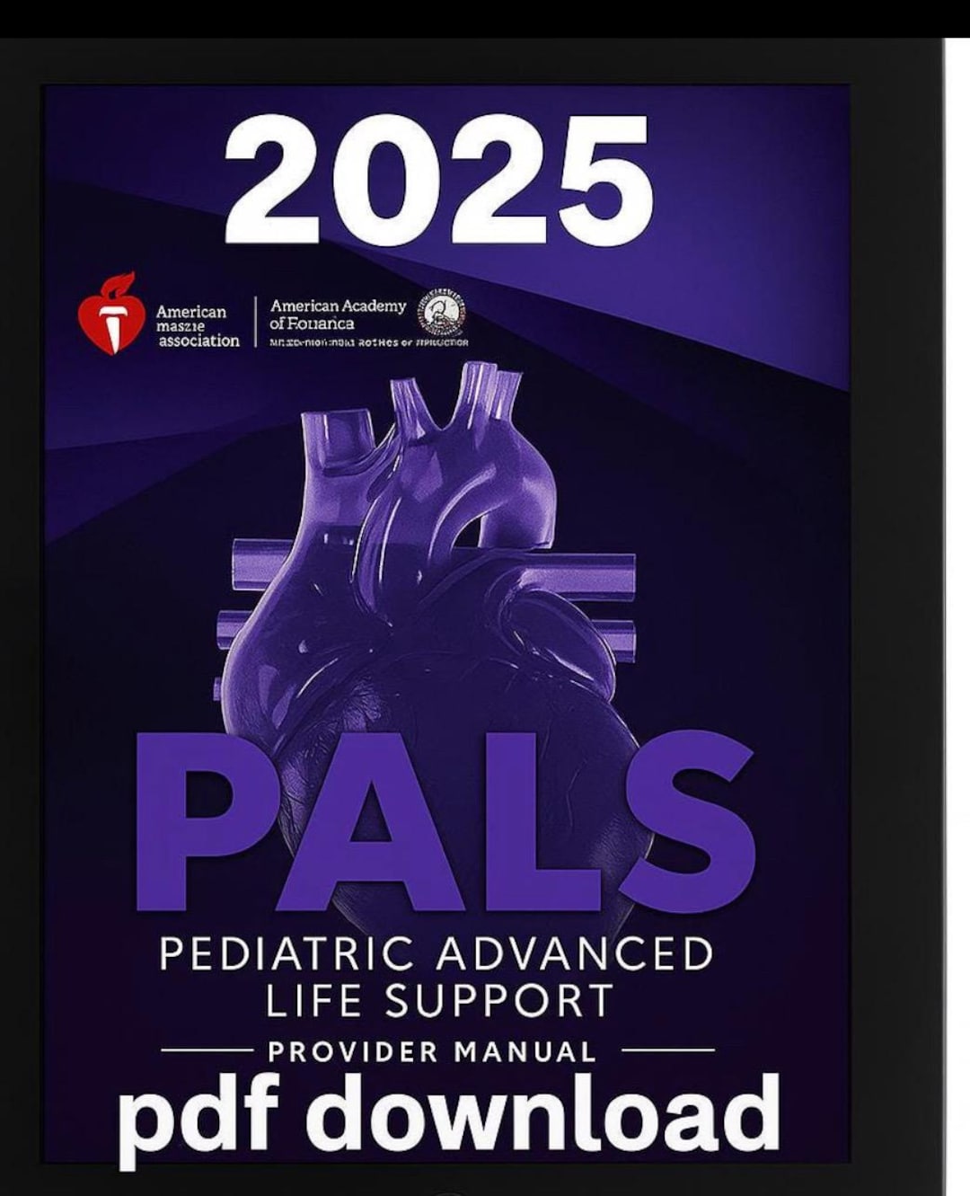Pals Handbook.pdf AHA 2025 PALS Student Manual - Etsy