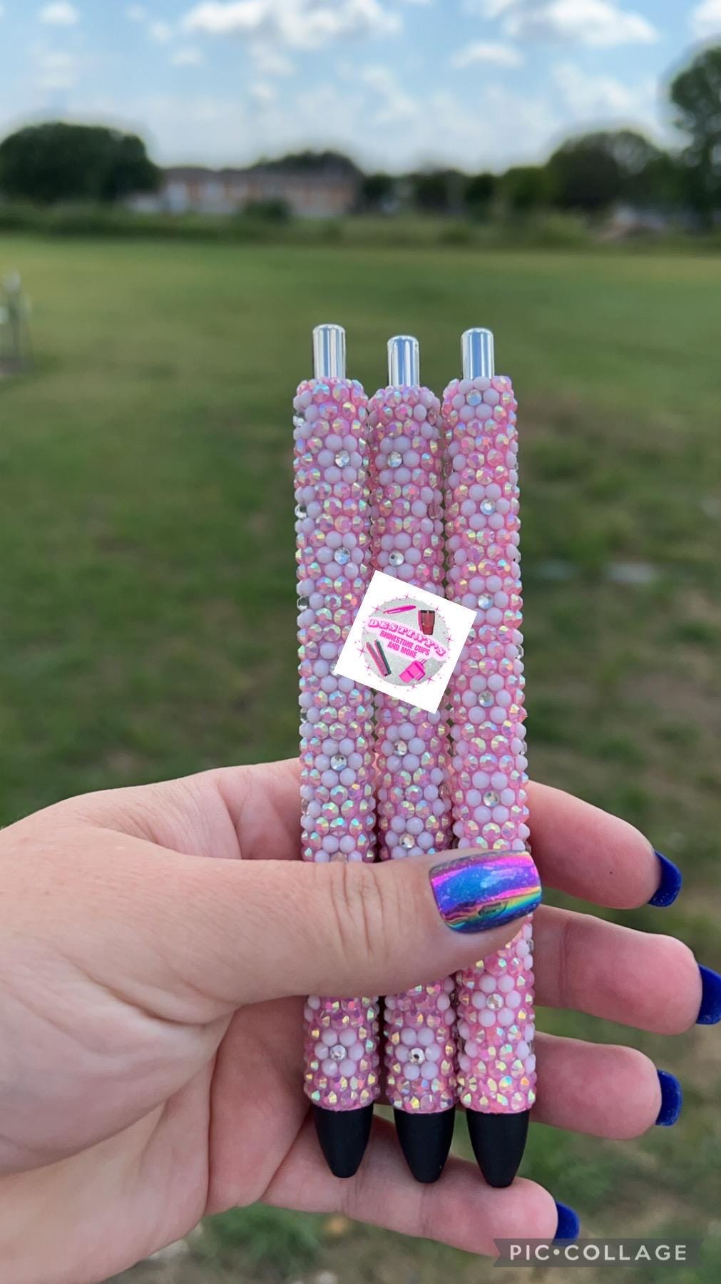 Rhinestone Gel Ink Pens