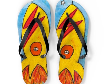 Stardust Flip Flops