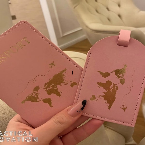 Simple Fashion Passport Cover World Thin Slim Travel Passport Holder Wallet Gift PU Leather Card Case Cover Unisex.