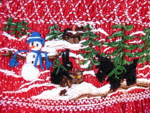 Smocked Girls Christmas Dress, Size 3long/ Hand Smocked, Hand Embroidered / Let  It Snow - Etsy