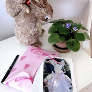 Fine Art, Photographic, Blank Note Card Assortment/ Notes from Rabbit Whiskers 19 Set of 5 4 and 1 Surprise image 5