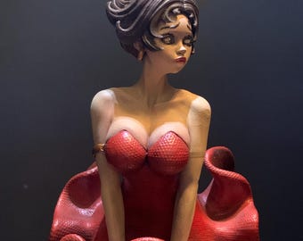 Betty Boop Pin-Up Statue: 12" SFW/NSFW Torsos - East Sea Monster
