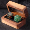 Personalized dnd Dice Gifts | Wedding DND Dice Gift | dnd Dice Set | Dungeons & Dragons | Custom DND D20 for the Couple product logo