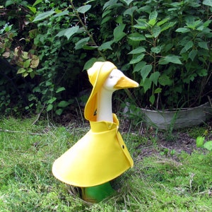 Goose Clothes - Yellow Raincoat & Hat 23 inch goose by Lorraine